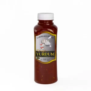 Sarımsaklı Acı Biber Sosu 500ml Doğal