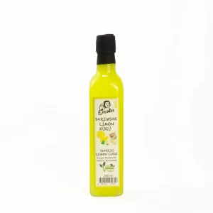 Sarımsak Limon Kürü 500ml ( Tamamen Doğal Cam şişe )