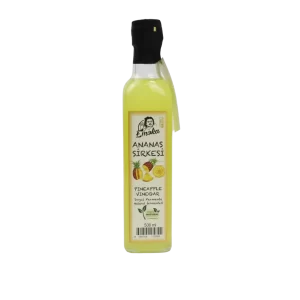 Ananas Sirkesi Cam Şişe 500ml Tamamen Doğal