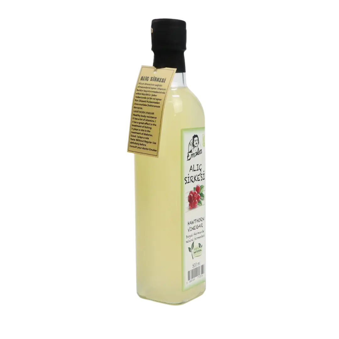 DOğal Alıç Sirkesi Cam Şişe 500ml - Görsel 3