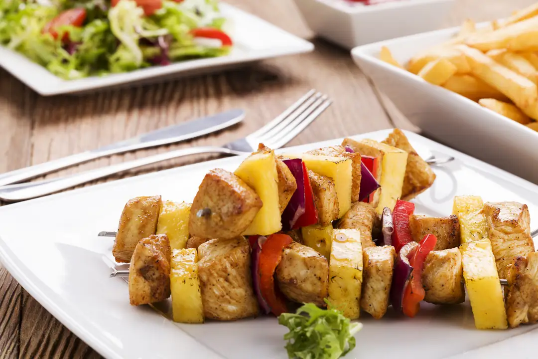 Tavuk ve Ananas Kebabı Tarifi
