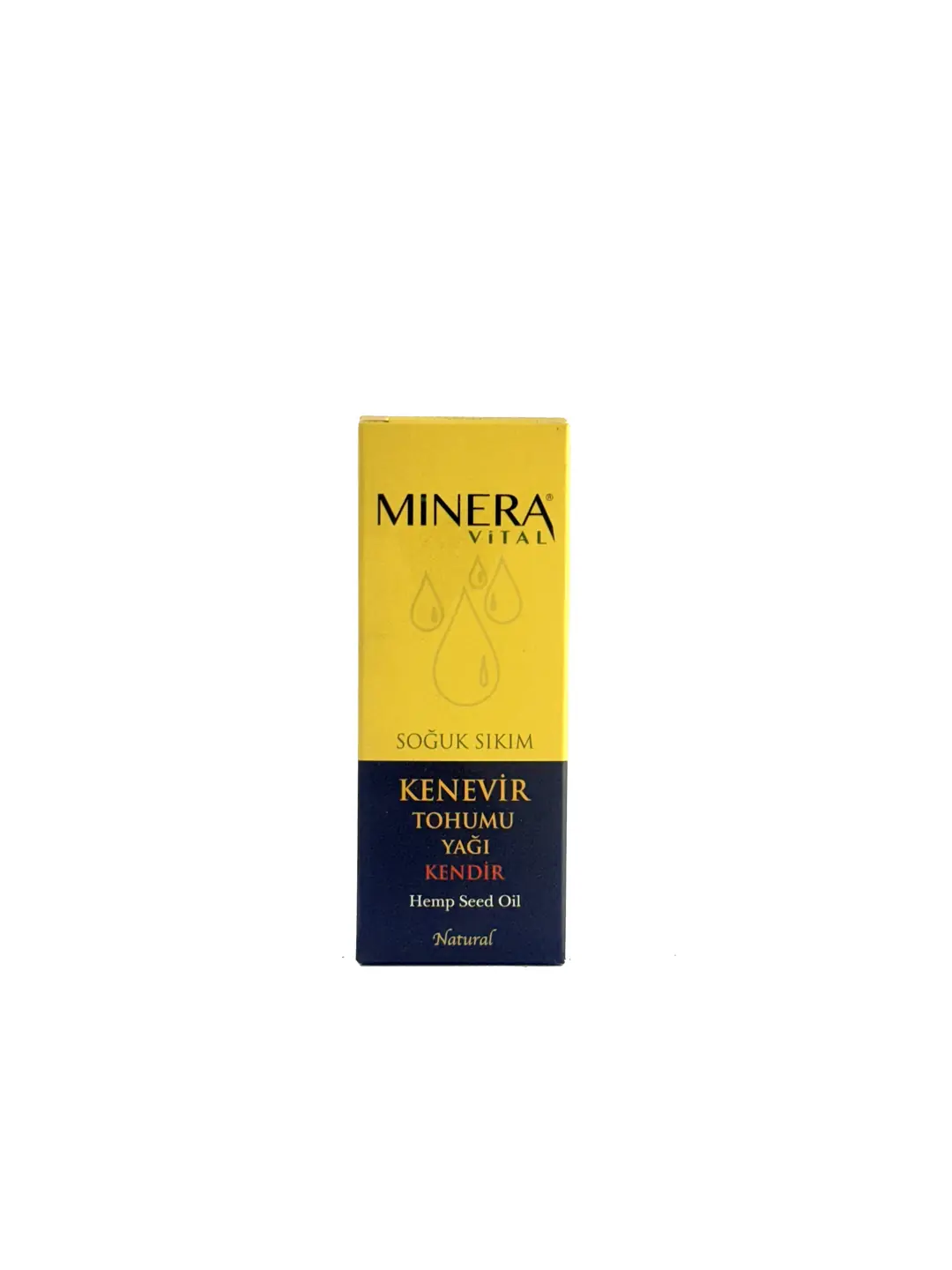 Minera Kenevir Tohumu Yağı 50 ml