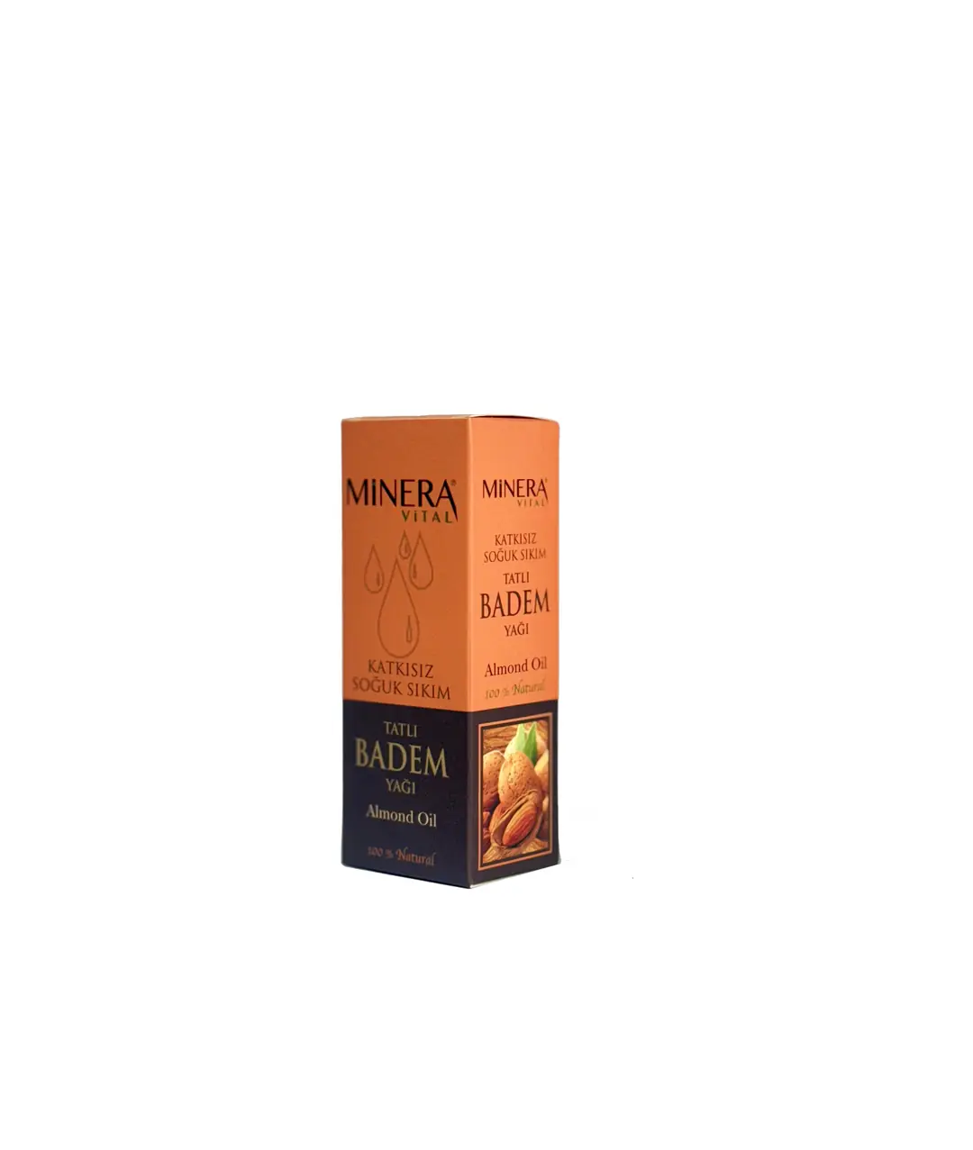 Minera Tatlı Badem Yağı 50 ml - Görsel 2