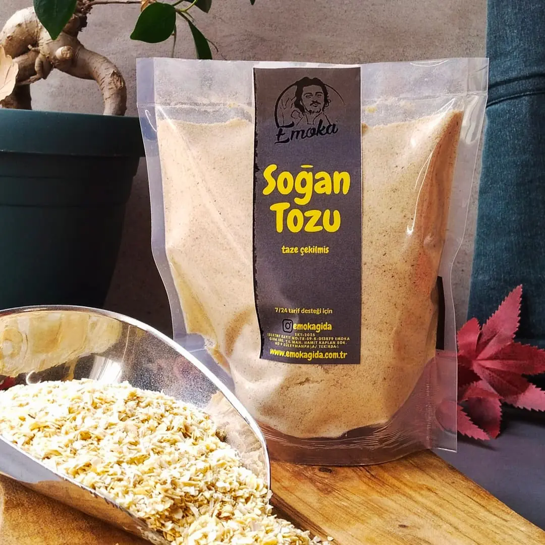Soğan Tozu ( Öğütülmüş Soğan Tozu ) 100 gr - Görsel 2