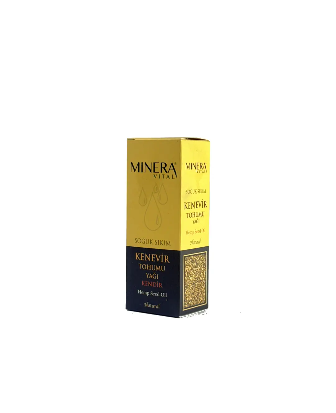 Minera Kenevir Tohumu Yağı 50 ml - Görsel 2