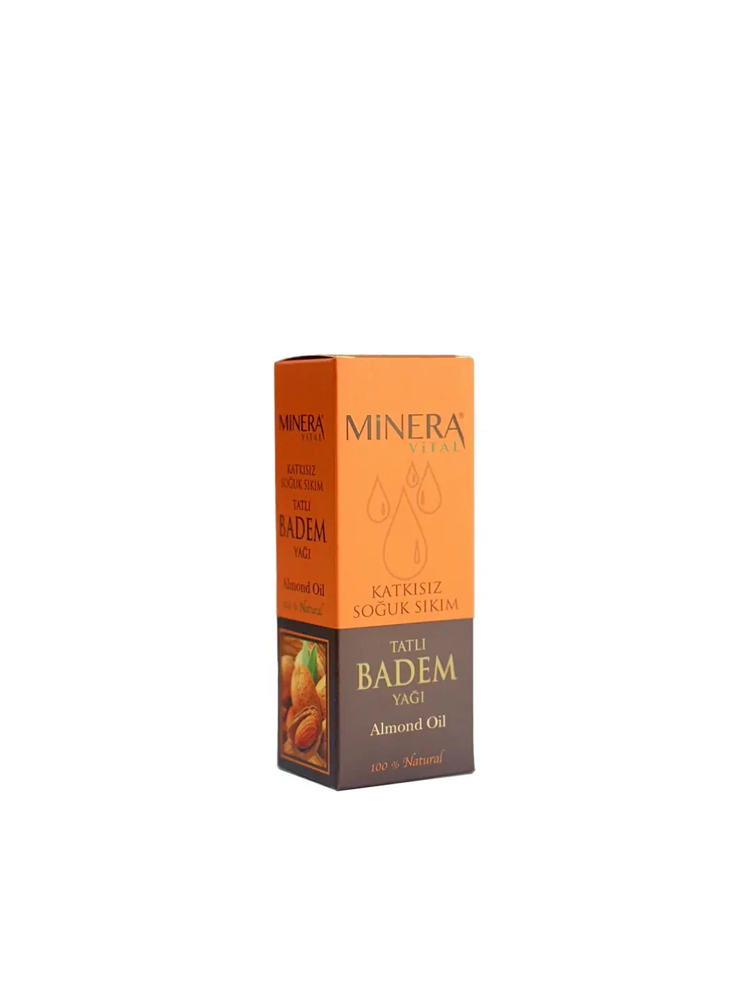 Minera Tatlı Badem Yağı 50 ml - Görsel 3