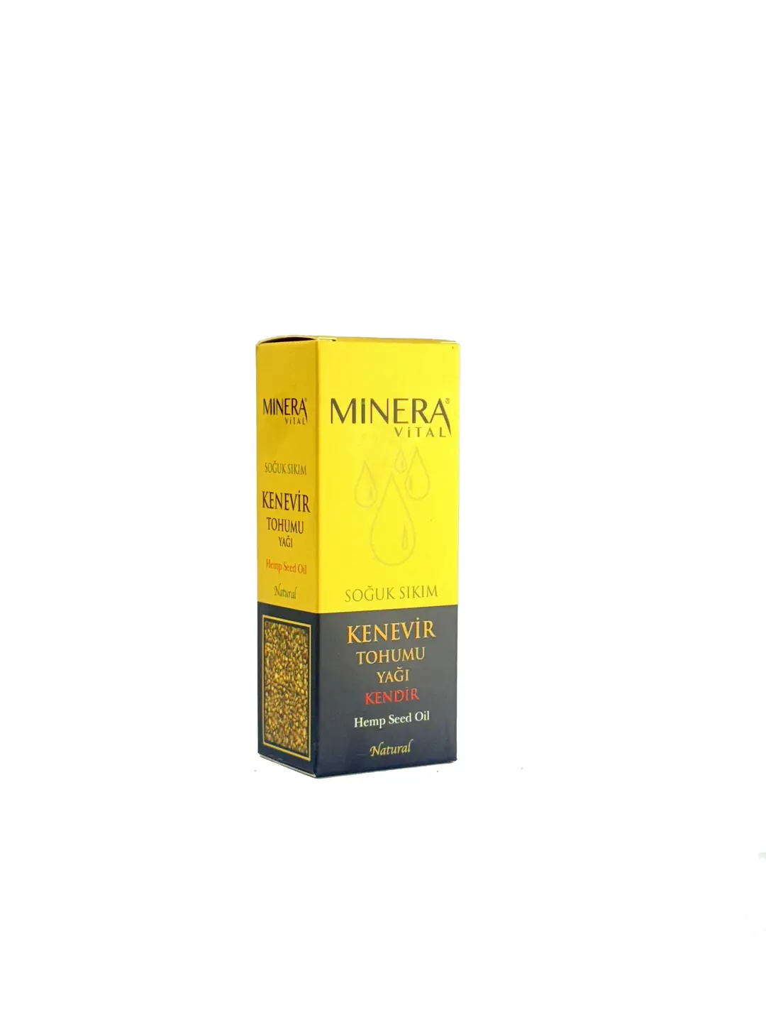 Minera Kenevir Tohumu Yağı 50 ml - Görsel 3