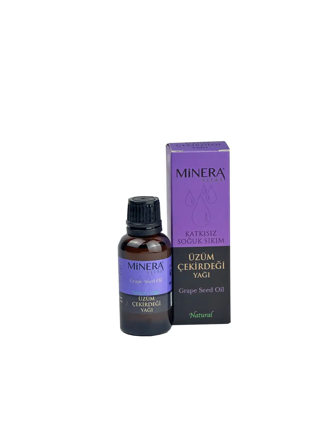 Minera Üzüm Çekirdeği Yağı 20 ml - Görsel 4